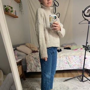 Anthropologie turtle neck sweater